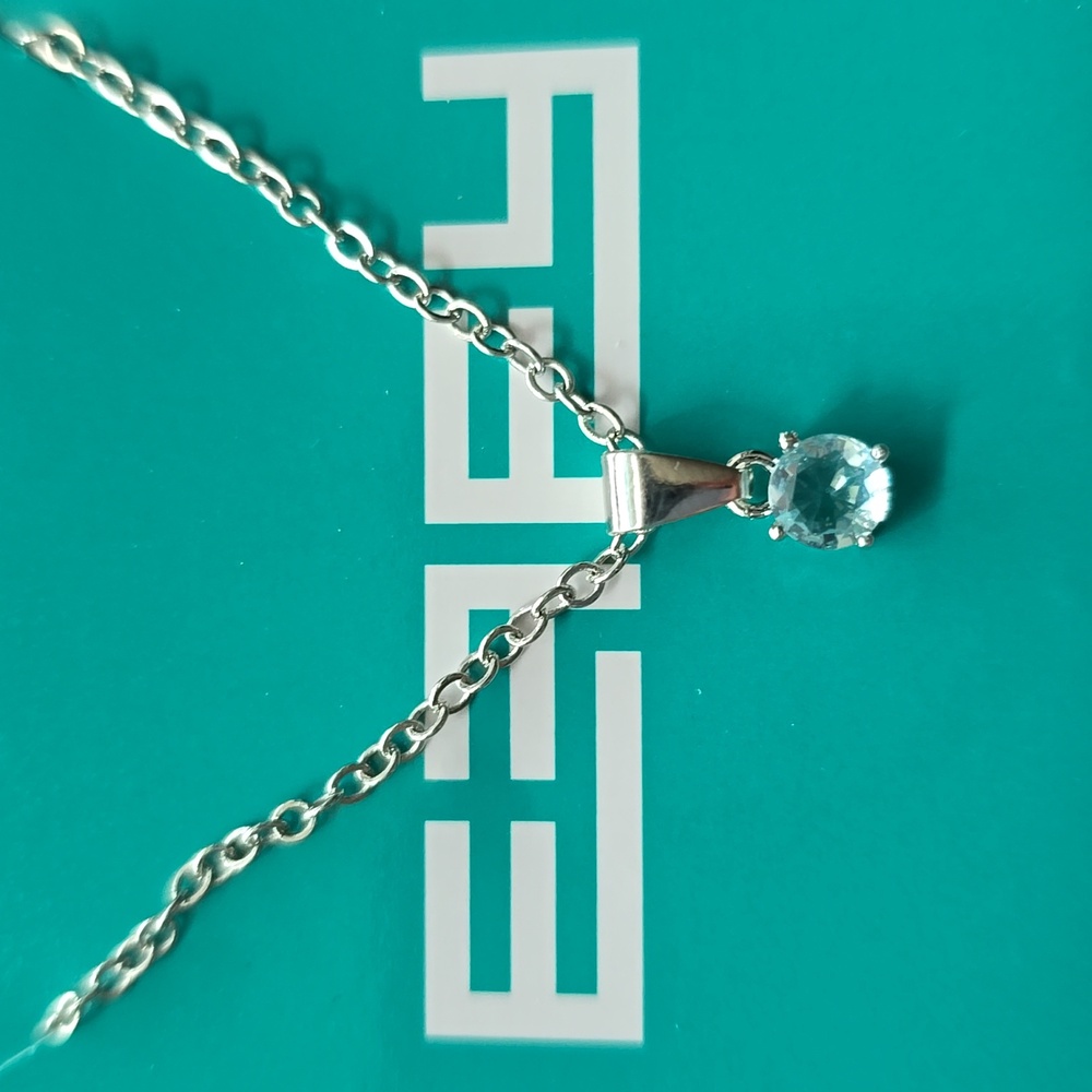 NIP. Effy March Birthstone Pendant Necklace